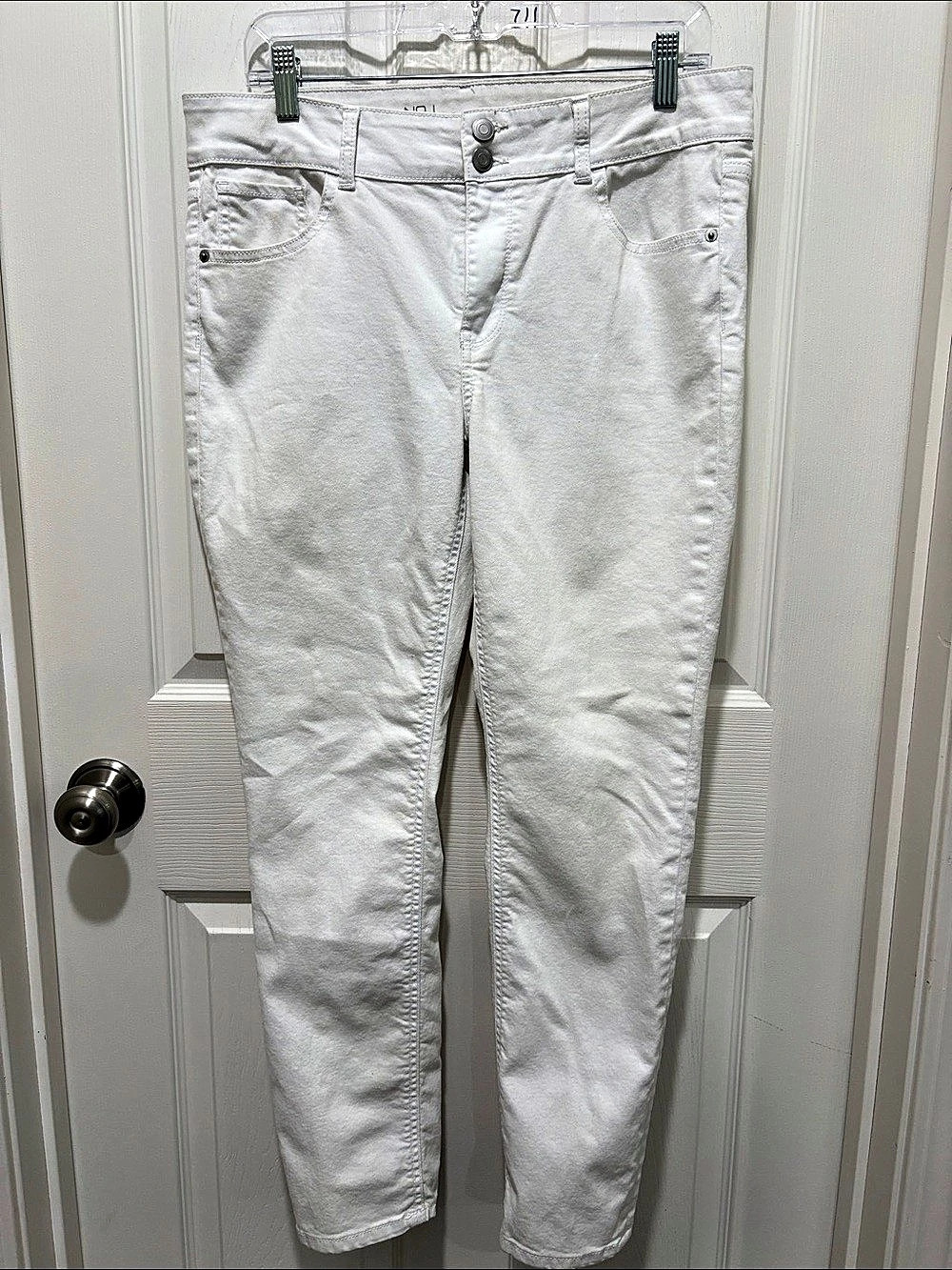 No Boundaries White Skinny Jeans Size 13 juniors